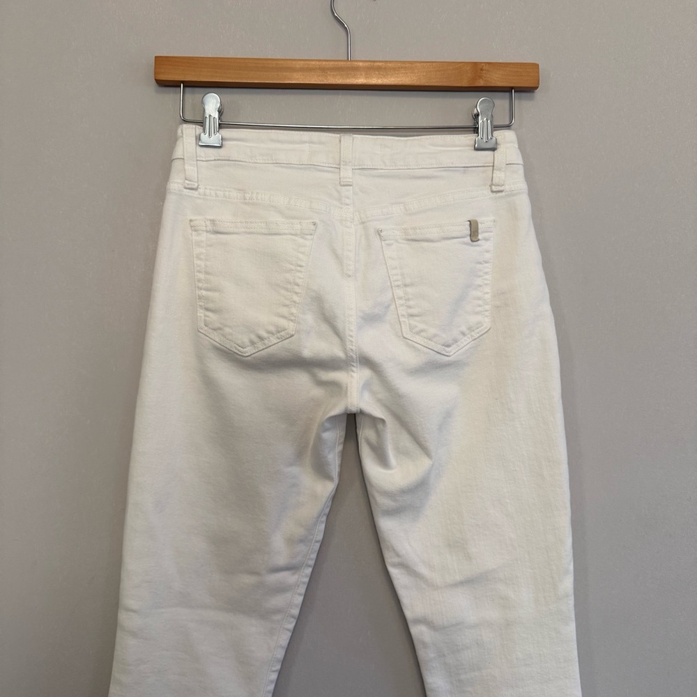 Joe's Jeans Women's Off-White Straight-Leg Jeans - Picture 10 of 16